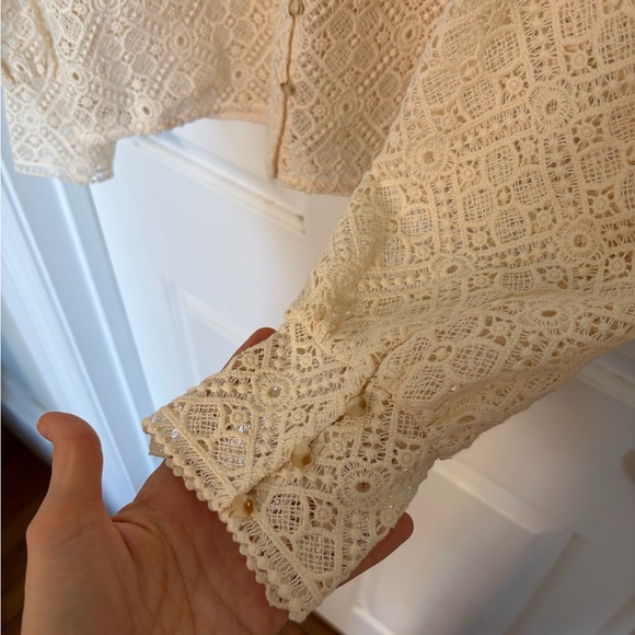 NWOT Sezane Gaya Lace Blouse – 42/10 - Picture 8 of 10